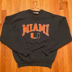Vintage University of Miami Hurricanes Sweater